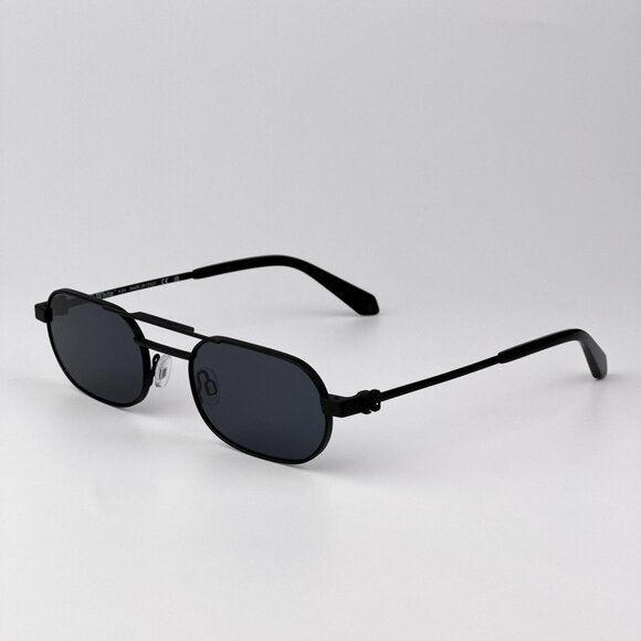 Off-White VAIDEN Men Sunglasses – Black Oval Frame | Model OERI123 1007 - Picture 6 of 12